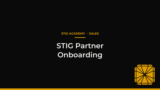 STIG Partner Onboarding (Demo)