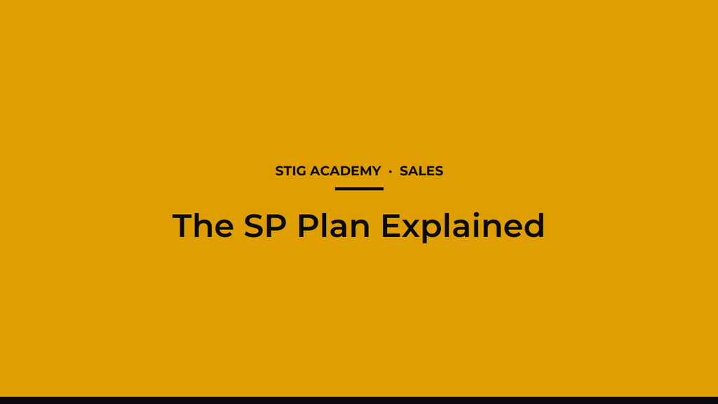 The SP Plan Explained (Demo)
