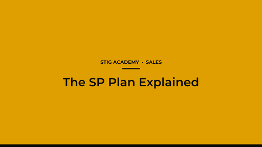 The SP Plan Explained (Demo)