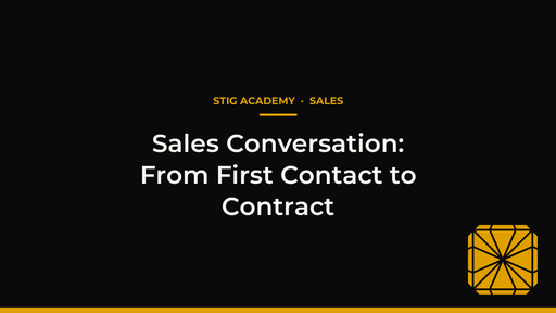Sales Conversation: From First Contact to Contract (Demo)